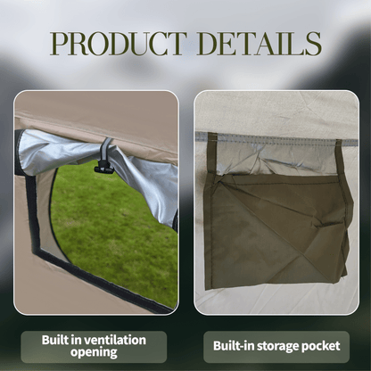 Bike Storage Tent Outdoor for Garden, Patio and Yard Use, with the Listed Configuration, for Everyday Use and Organized Storage