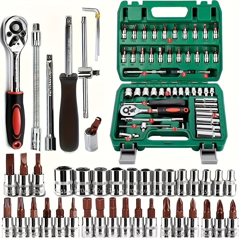 Automotive Mechanic Tool Set in 53-Piece, 325-Piece or 47-Piece with Gloves Checkout Options