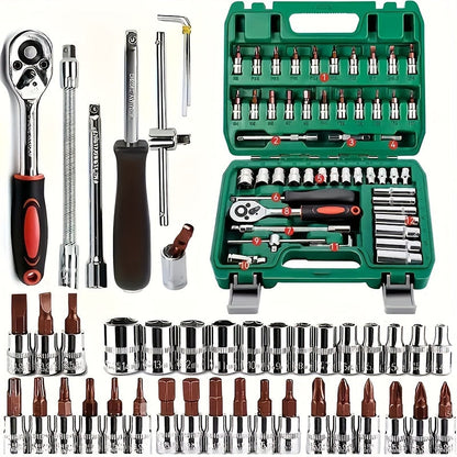 Automotive Mechanic Tool Set in 53-Piece, 325-Piece or 47-Piece with Gloves Checkout Options