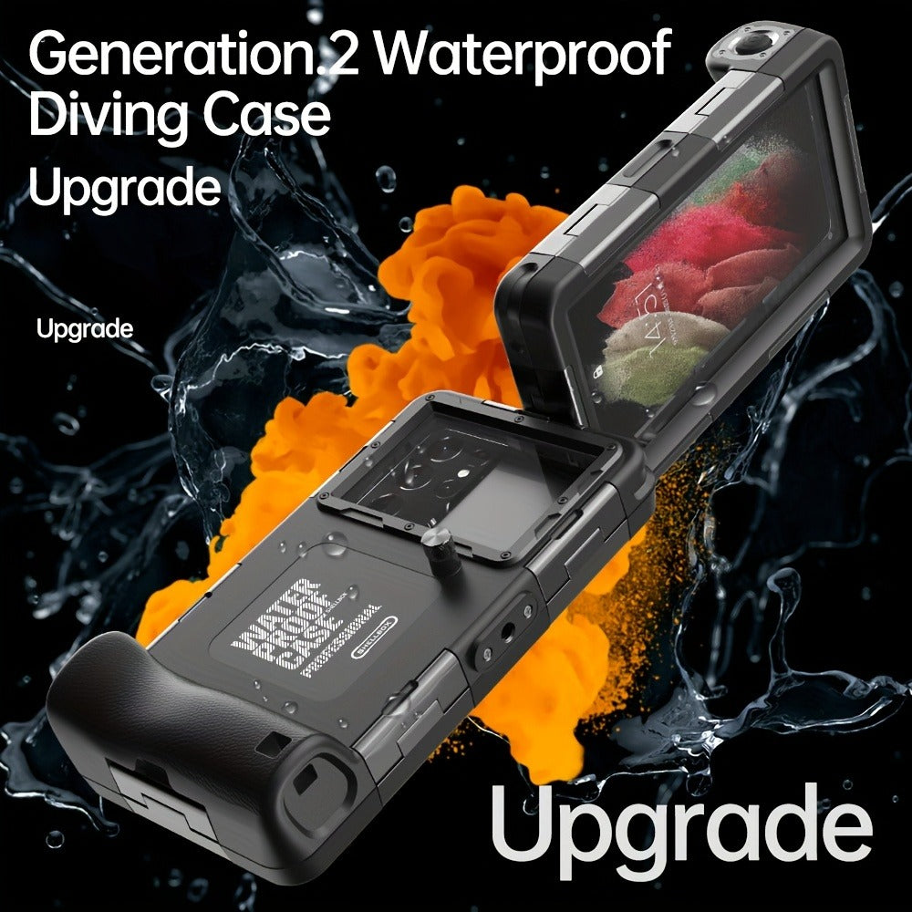 Scuba Diving Phone Case 33ft for iPhone 16 15 14 13 12 11 Pro Max XR XS Samsung S24 S23 S22