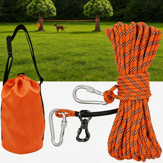 Dog Tie-Out Cable &amp; Overhead Trolley System