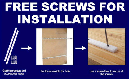 UHMW Miter Bar for Table Saw Crosscut Sled – 3/4" x 3/8" x 17" Predrilled T-Slot Track with 10 Screws for Jigs Fixtures & Miter Slots