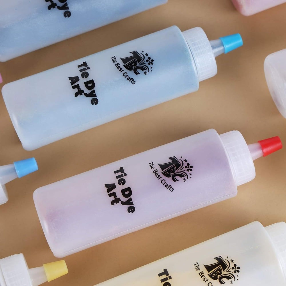 Tie Dye Kit 24 Colors All-in-One Set for Kids Teens Adults & Beginners, Squeeze Bottles Gloves Rubber Bands Carry Case