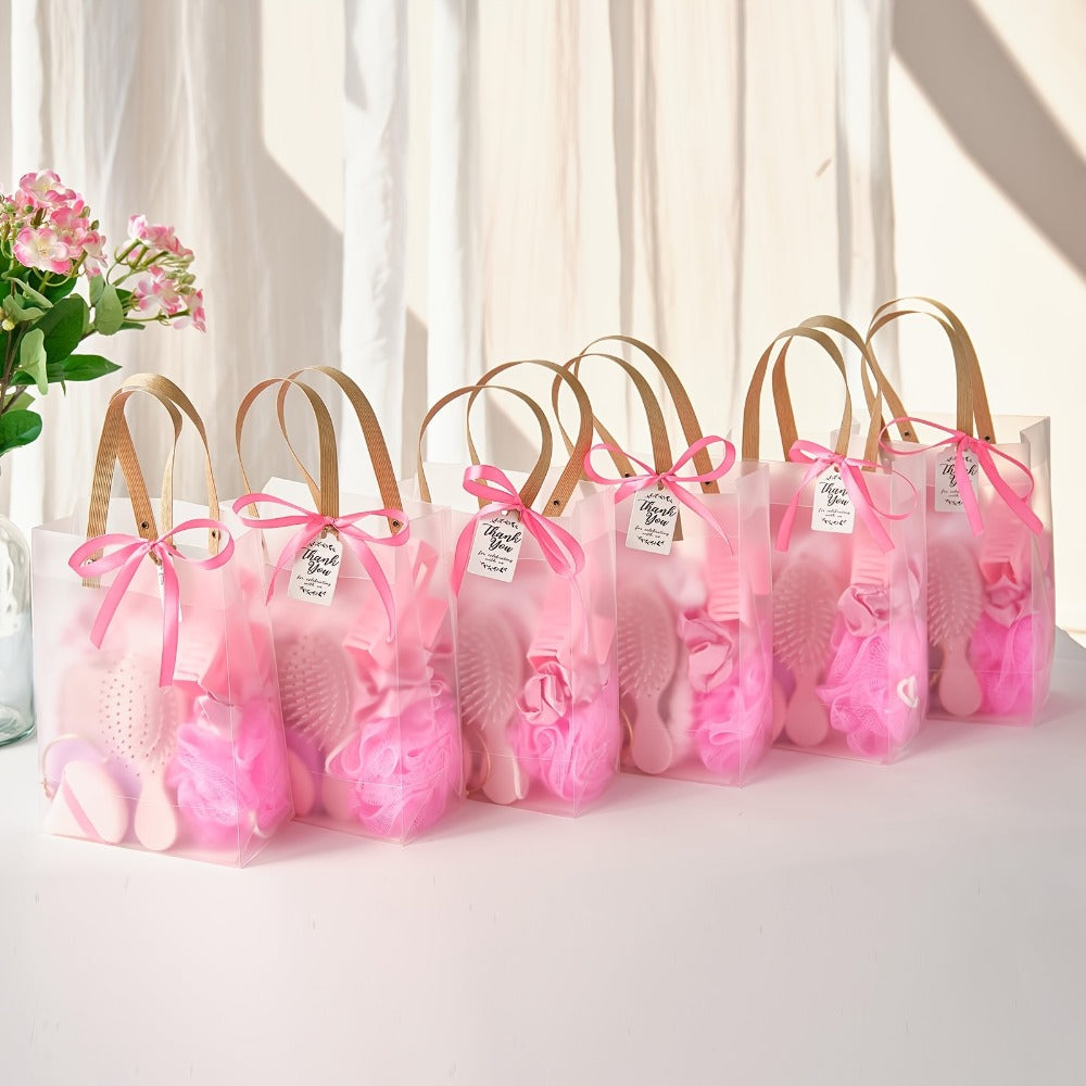 Party Favor Gift Set 74pcs, Headbands, Hair Brushes, Bracelets, Mirrors, Powder Puffs, Hair Ties