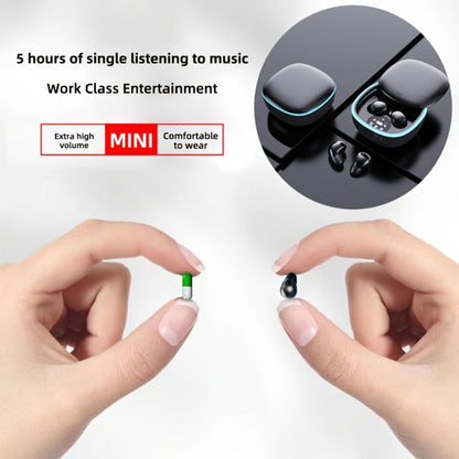 Smallest Invisible Mini Spy Earpiece Wireless for Bedside Audio, Alarms and Room Entertainment
