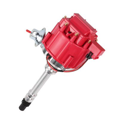 Chevy V8 HEI Distributor & 65K Coil 7500 RPM for 350 454 SBC BBC Racing Performance Ignition Upgrade for Chevrolet El Camino Impala Malibu