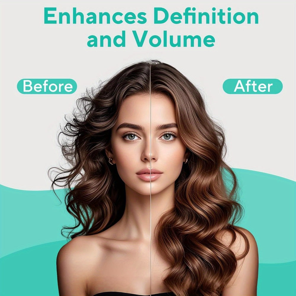Detangling Brush for Curly Wavy Coily Hair 1 or 2 Pcs – Flexible Bristles Reduce Breakage & Frizz, Gentle Scalp Massage