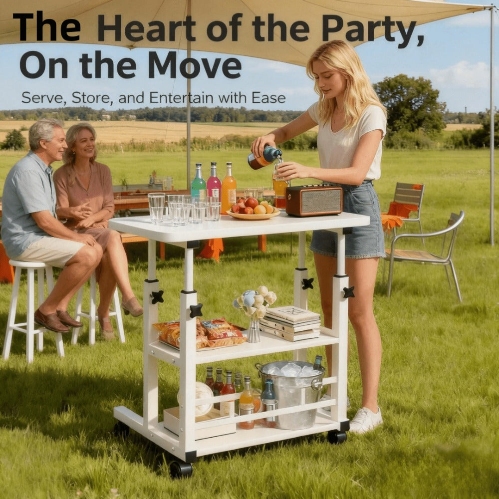 24-Inch Heavy-Duty Folding Table, Foldable Card Table for Patio detail image - detail view 16