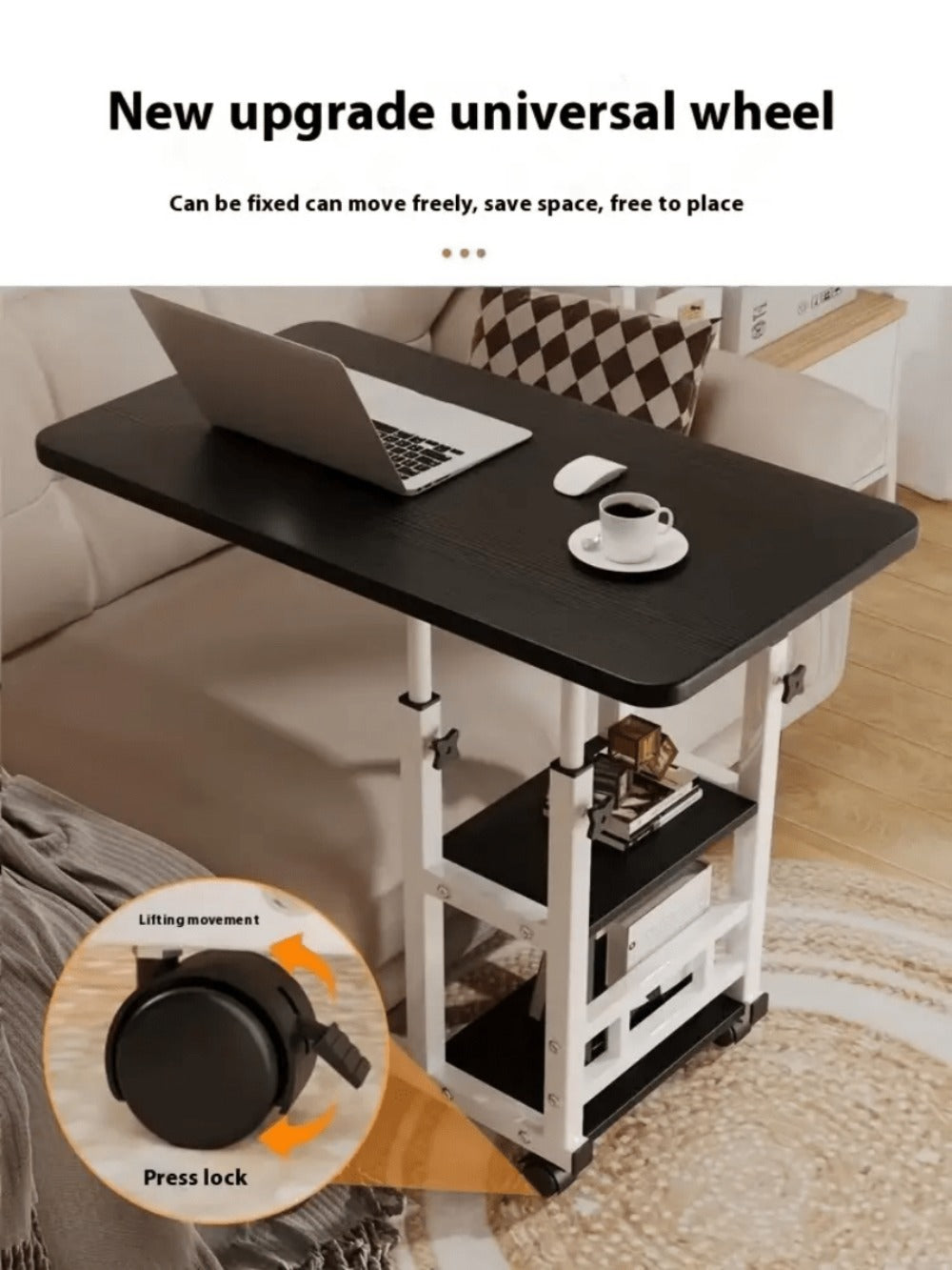 24-Inch Heavy-Duty Folding Table, Foldable Card Table for Patio detail image - detail view 21