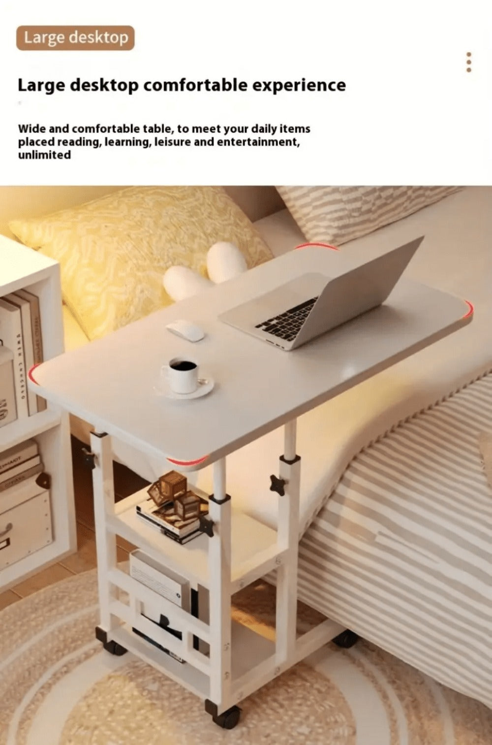 24-Inch Heavy-Duty Folding Table, Foldable Card Table for Patio detail image - detail view 22