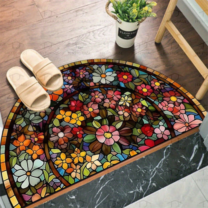 Door Mat | Washable Mandala Welcome Mat Entryway Bedroom Patio
