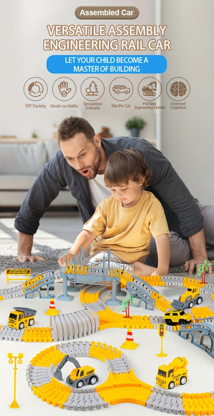 Roller Coaster Track Set 467pcs for Kids Ages 3 4 5 6 7 8 with the Listed Color, Size or Set Options for Everyday Use