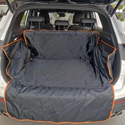 Dog Car Trunk Mat for SUV – 100% Waterproof Oxford Fabric Pet Seat Cover, Fully Enclosed Dirt-Resistant Wear-Resistant Protective Pad