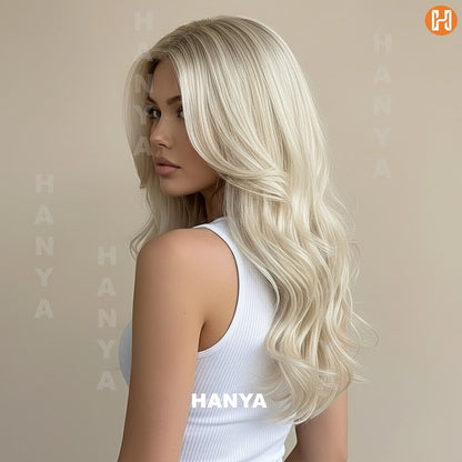 Synthetic Wig Long Style, Six Color Choices with 24-Inch Length for Parties with Model-Specific Color, Length and Cap Options