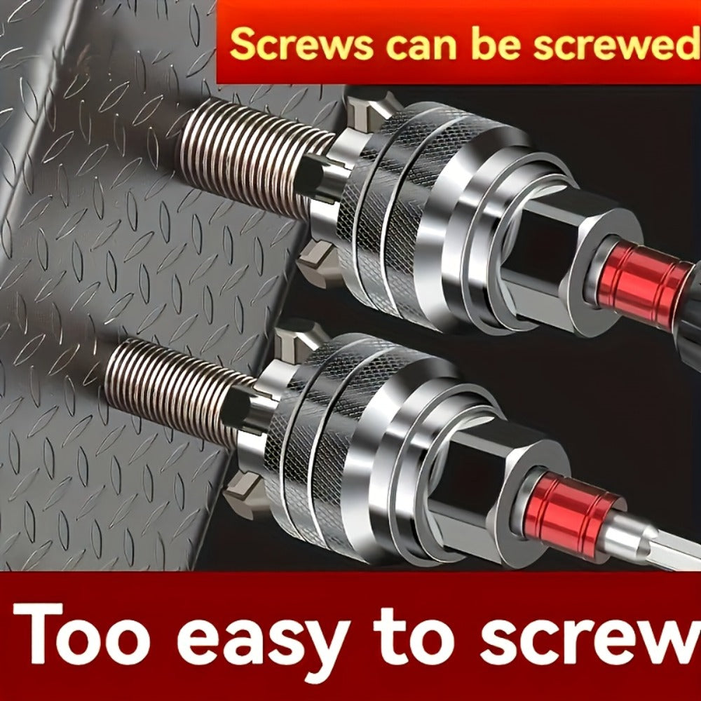 Universal Socket Wrench Adapter 10-19mm – Adjustable Hex Nut & Bolt Socket, Fits 3/8" Drive Ratchet