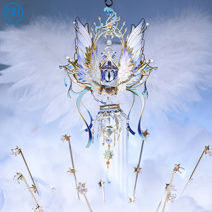 3D Metal Puzzle Model Kit, God's Eye & Angel's Eye MU Assembly, Laser-Cut DIY Craft, Artistic Home & Office Decor