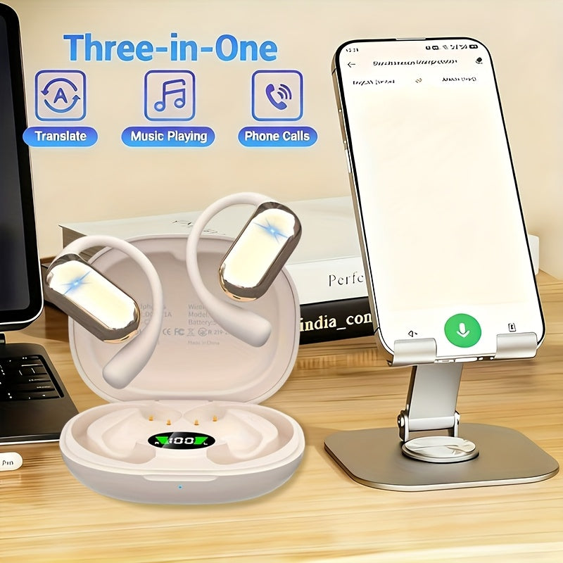 AI Translation Earbuds 144 Languages Real-Time Bluetooth 6.1 TWS Meeting Notes Noise Cancelling for an Everyday Personal Care Routine