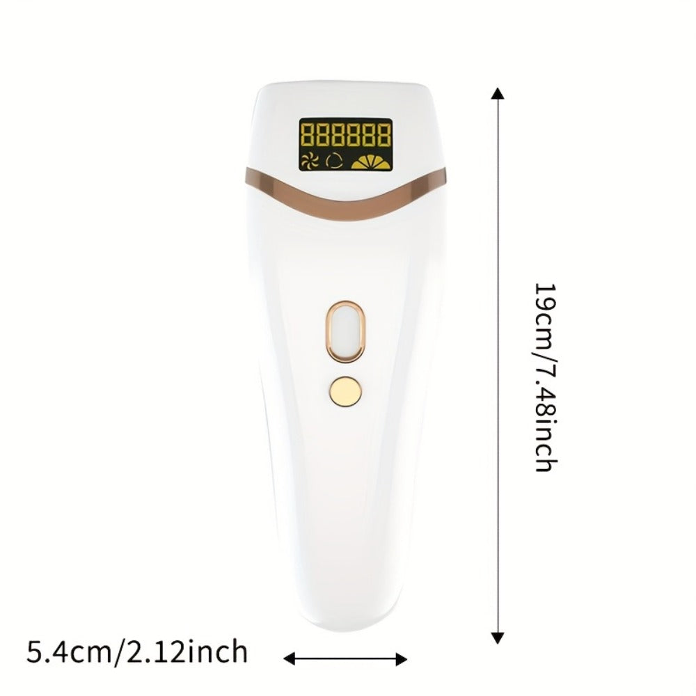 IPL Hair Removal Machine 3-in-1 Permanent Hair Removal Device 999900 Flashes | Painless Laser Epilator for Women Men Full Body Face Legs