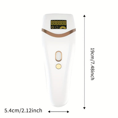 IPL Hair Removal Machine 3-in-1 Permanent Hair Removal Device 999900 Flashes | Painless Laser Epilator for Women Men Full Body Face Legs