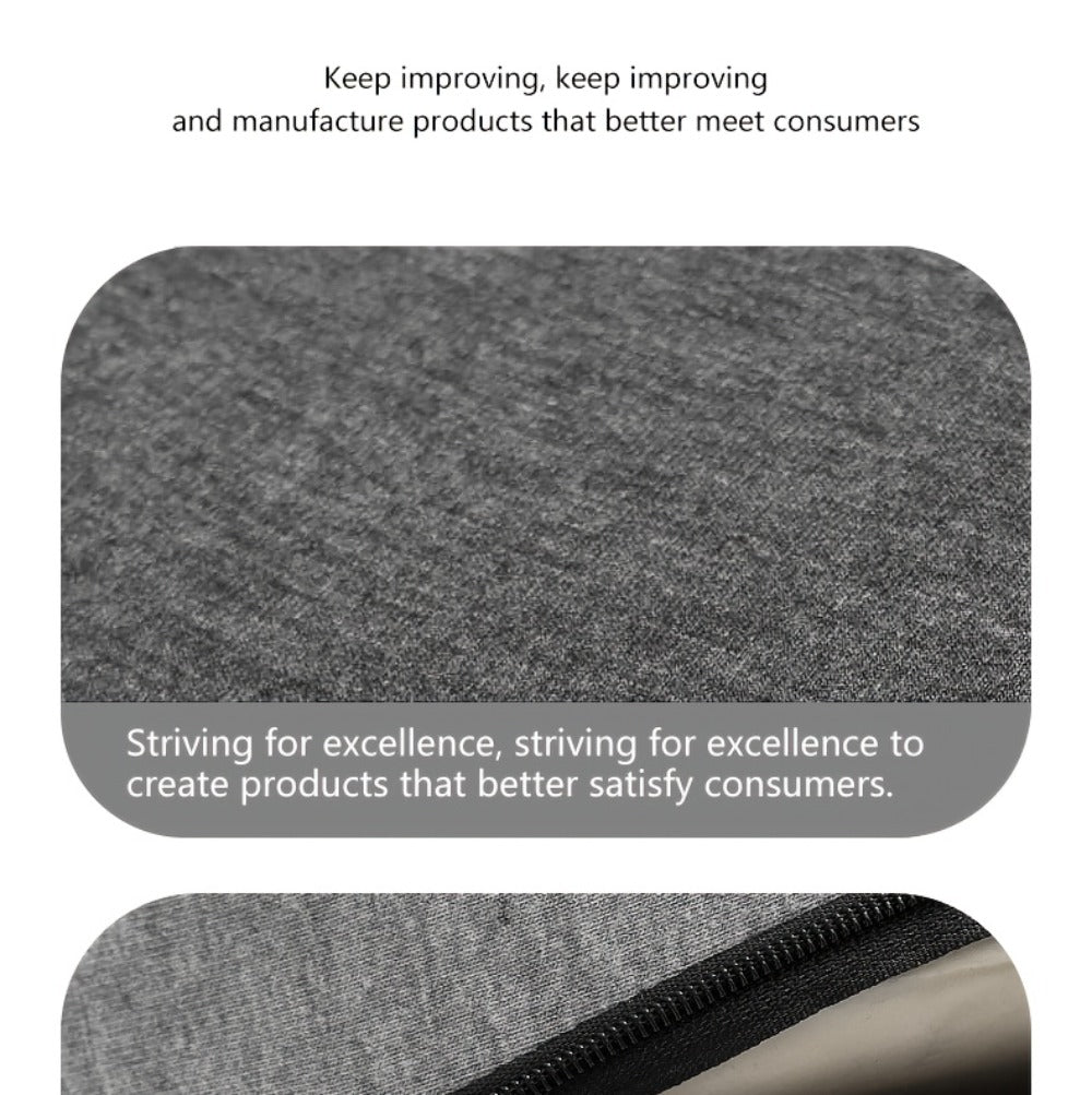 Ergonomic Seat Cushion for Tailbone & Lumbar Pain Relief – Memory Foam L-Shaped Car & Office Chair Cushion for Truck Drivers & Long Sitting
