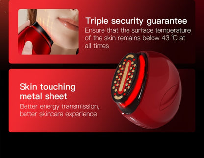 Handheld Beauty Device 3-in-1 Skincare Modes - USB Rechargeable Facial Care Tool with Color Light Therapy