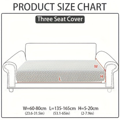 Sofa Cover Sectional Panel Options for Single to 4 Seats, Chaise, Armrest Pair or Backrest in Five Colors