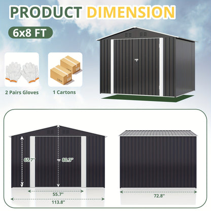Polycarbonate Greenhouse Kit with Frame, for Garden, Patio and Yard Use, with the Listed Configuration