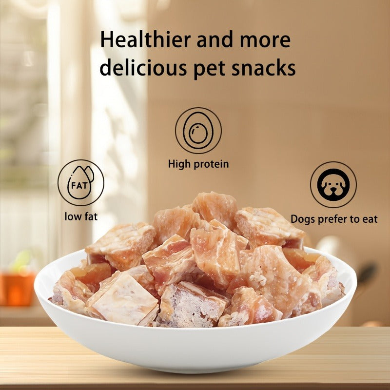 Training Treats, Duck Jerky Dog Treats – Chicken-Wrapped Sweet Potato Sticks, Chewy Long Lasting Chews for Small Medium Large Dogs