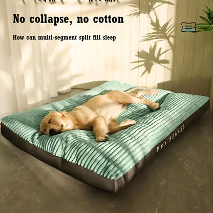 Orthopedic Dog Bed for Large Dogs XL XXL – Removable Washable Cover Pet Lounge Chair Sofa, Polyester Fiber Cushion