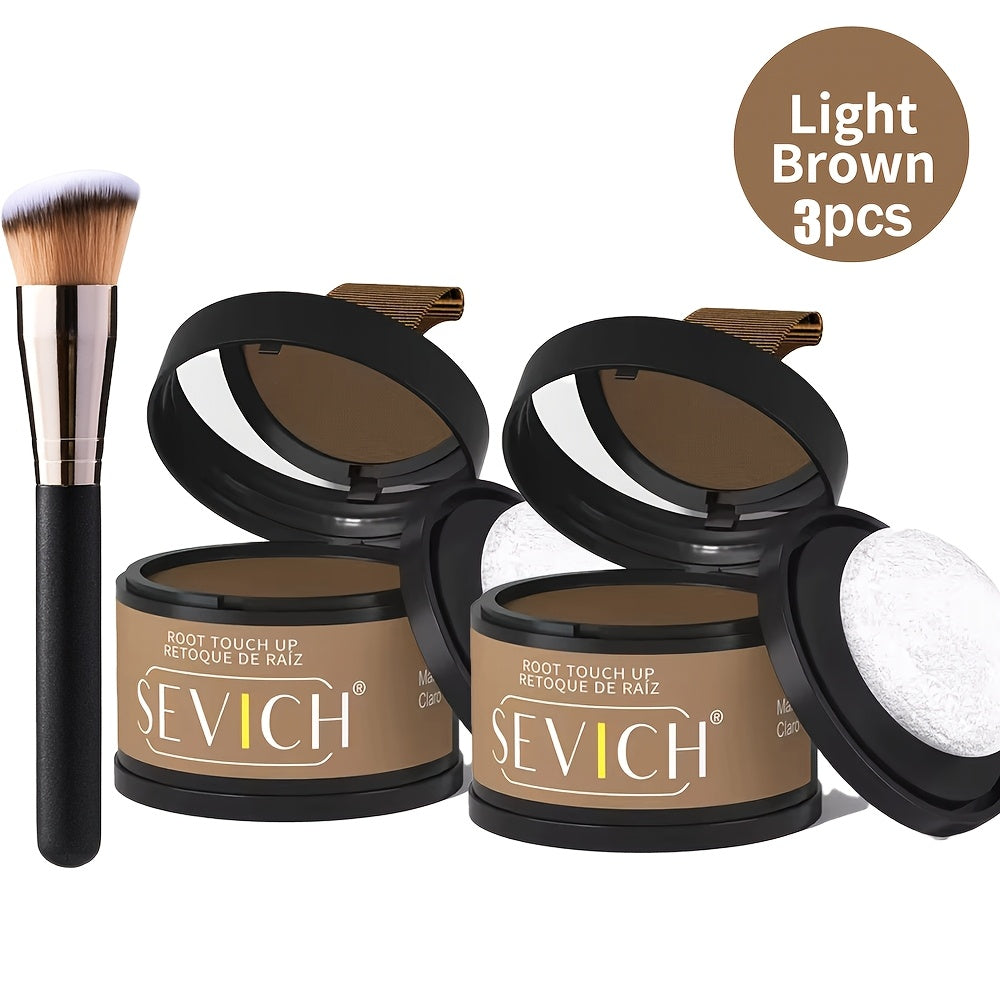 Root Touch Up Hair Powder for Thinning Hair & Gray Roots – Instant Hairline Concealer Shadow Topper, Long-Lasting Resistant Formula