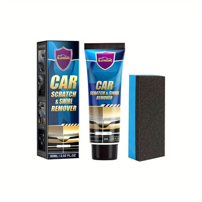 Car Scratch & Swirl Remover Paste 6-Pack – Universal Color Match Polishing Cream for Auto Paint Repair, Touch-Up & Exterior Restoration