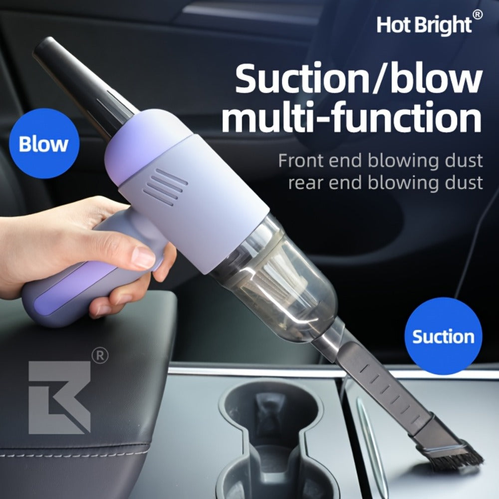 Handheld Car Vacuum Cleaner Wireless 13KPa – 4000mAh USB Rechargeable, Dry Wet Dual-Purpose Blow & Suction
