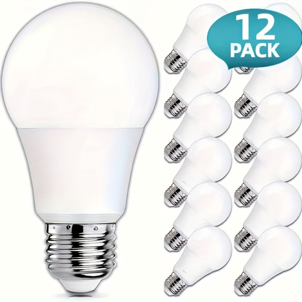 LED Light Bulbs 100 Watt Equivalent, A19 E26 Base 1100 Lumens 14W High Efficiency Bulb, 2700K Warm White & 4500K Natural White