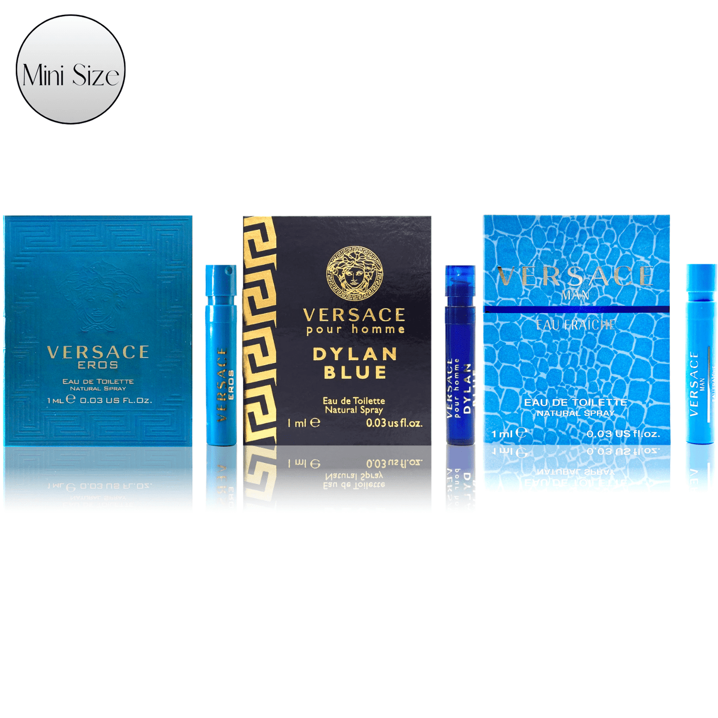 Cologne Sample Set for Men, 3 x 1ml Perfume Discovery Vials, Luxury Designer Inspired Fragrance Trial Kit