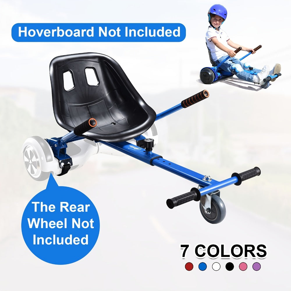 Hoverboard Go Kart Seat Attachment Buggy Conversion Kit 6.5-10 Inch with the Listed Color, Size or Set Options for Everyday Use