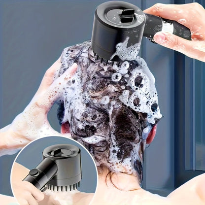 High Pressure Shower Head Set 4-Piece – Turbine Spray Wall Mounted, 3-Stage Adjustable Mode, 6 Water Filters & 68" Hose