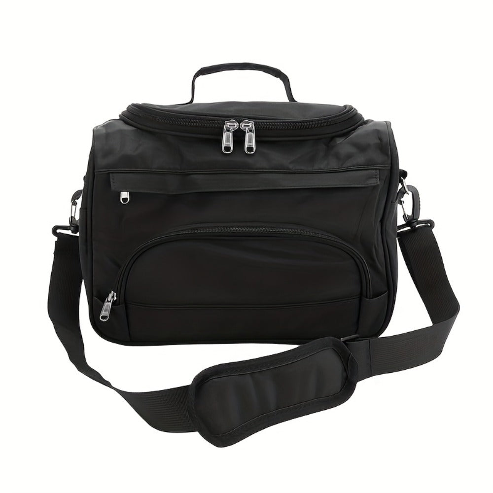 Hairdresser Tool Bag Multi-Functional Salon Styling Organizer with Adjustable Strap Large Capacity Hair Makeup Artist Case for Professionals