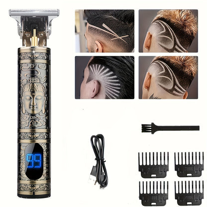 Vintage Bronze LCD Lighter - Novelty Antique Style Windproof Lighter with Dragon Skull Buddha for Entryways, Bedrooms and Living Spaces