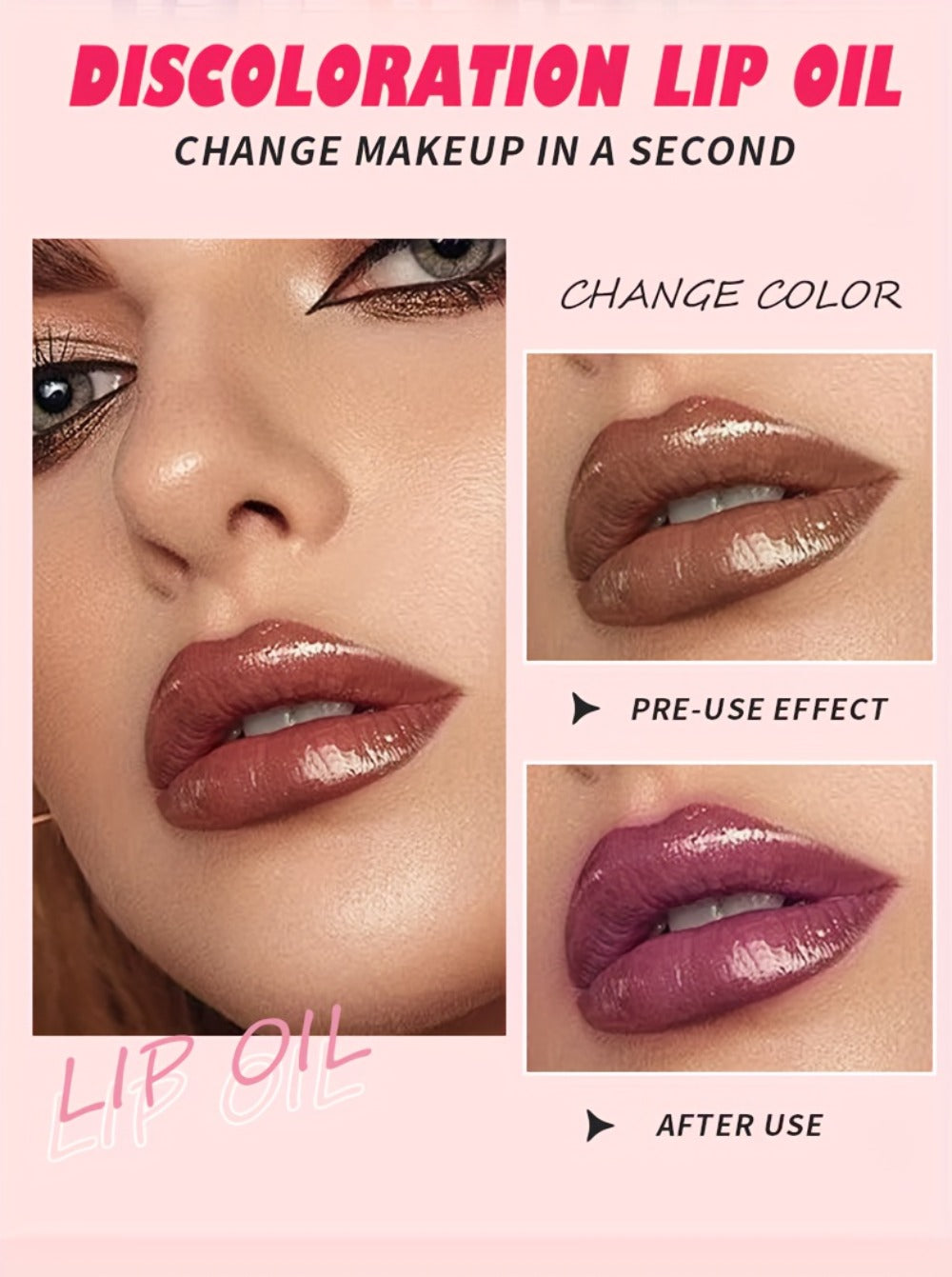 pH Color Changing Lip Balm Set 6pcs 6 Fragrances – Deep Moisturizing Brightening Glossy Tinted Lip Care, 0.51oz Each