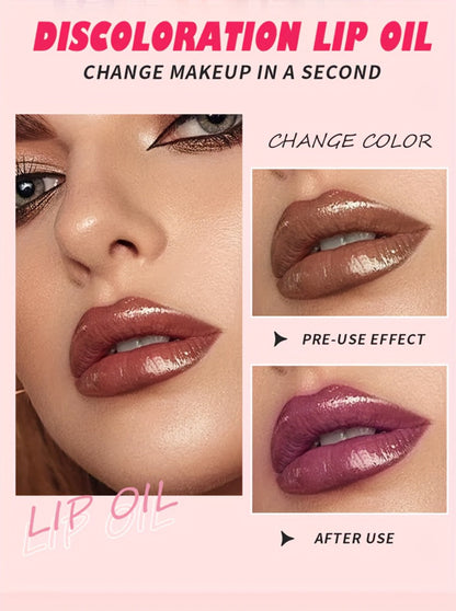 pH Color Changing Lip Balm Set 6pcs 6 Fragrances – Deep Moisturizing Brightening Glossy Tinted Lip Care, 0.51oz Each