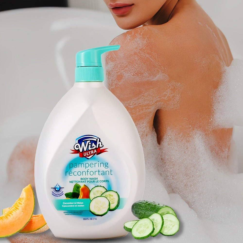 Moisturizing Body Wash 2-Pack 33.8 fl oz Each – Deep Cleansing Shower Gel for Women & Men, Long-Lasting Scent, Hydrating Formula