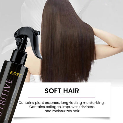 Keratin Biotin Leave-In Conditioner 6.76oz, Anti-Frizz Detangler with Argan Oil & Plant Extracts