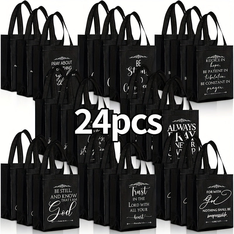 Christian Gift Bags Bulk with Handle for Parties, Celebrations and Guest Favors, with the Listed Configuration