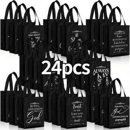 Christian Gift Bags Bulk with Handle for Parties, Celebrations and Guest Favors, with the Listed Configuration