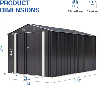 Polycarbonate Greenhouse Kit with Frame, for Garden, Patio and Yard Use, with the Listed Configuration