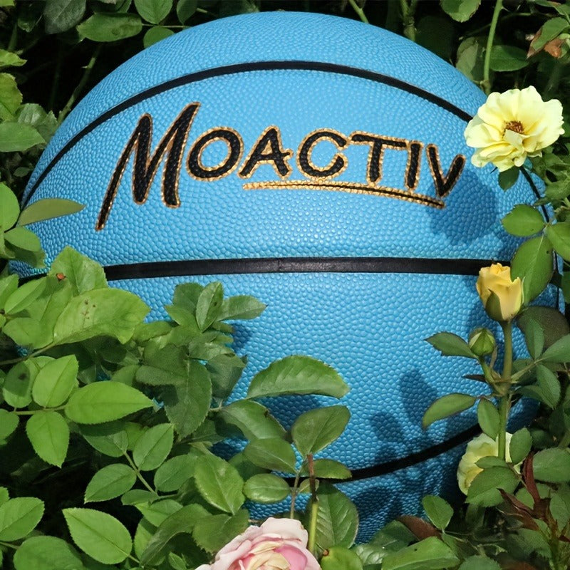 Engraved Basketball Gift for Grandson & Son – Size 7 PU Indoor Outdoor with Pump, Inspirational Message, Birthday Christmas Gift