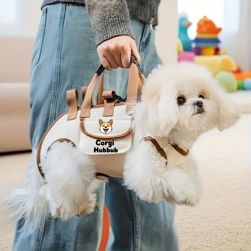 Small Pet Shoulder Bag – Breathable Mesh Single Shoulder Carrier for Cats and Dogs, Adjustable Strap Hands-Free Outdoor Travel Bag