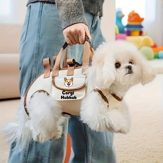 Small Pet Shoulder Bag – Breathable Mesh Single Shoulder Carrier for Cats and Dogs, Adjustable Strap Hands-Free Outdoor Travel Bag