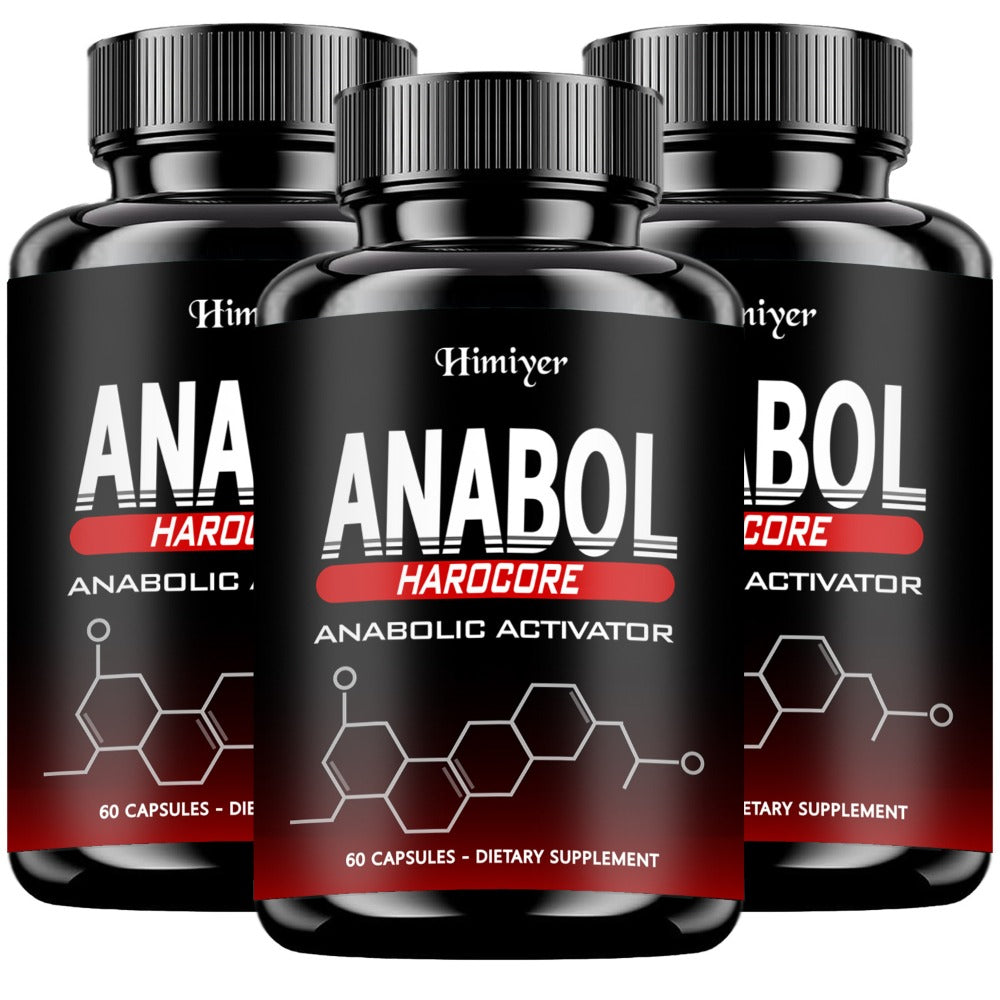 Anabol Hardcore Anabolic Activator for Men, Advanced Energy, Strength & Performance Formula with 6-Keto-Diosgenin & Hecogenin