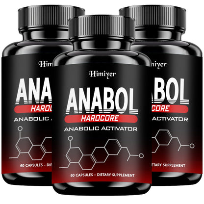 Anabol Hardcore Anabolic Activator for Men, Advanced Energy, Strength & Performance Formula with 6-Keto-Diosgenin & Hecogenin